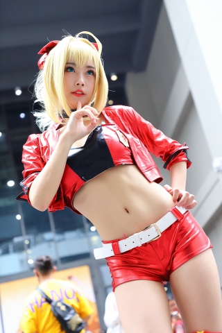 红衣赛车coser